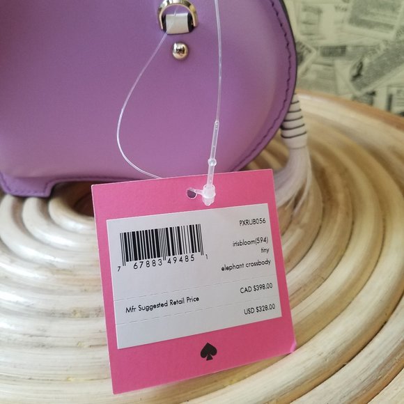 Iris Bloom Kate Spade Tiny Elephant Crossbody - Picture 10 of 11